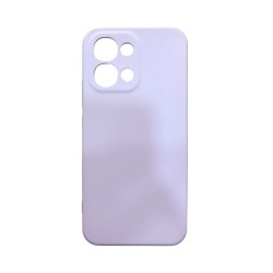 Silicone Case with Camera Shield for Oppo A6 Pro 5G Purple